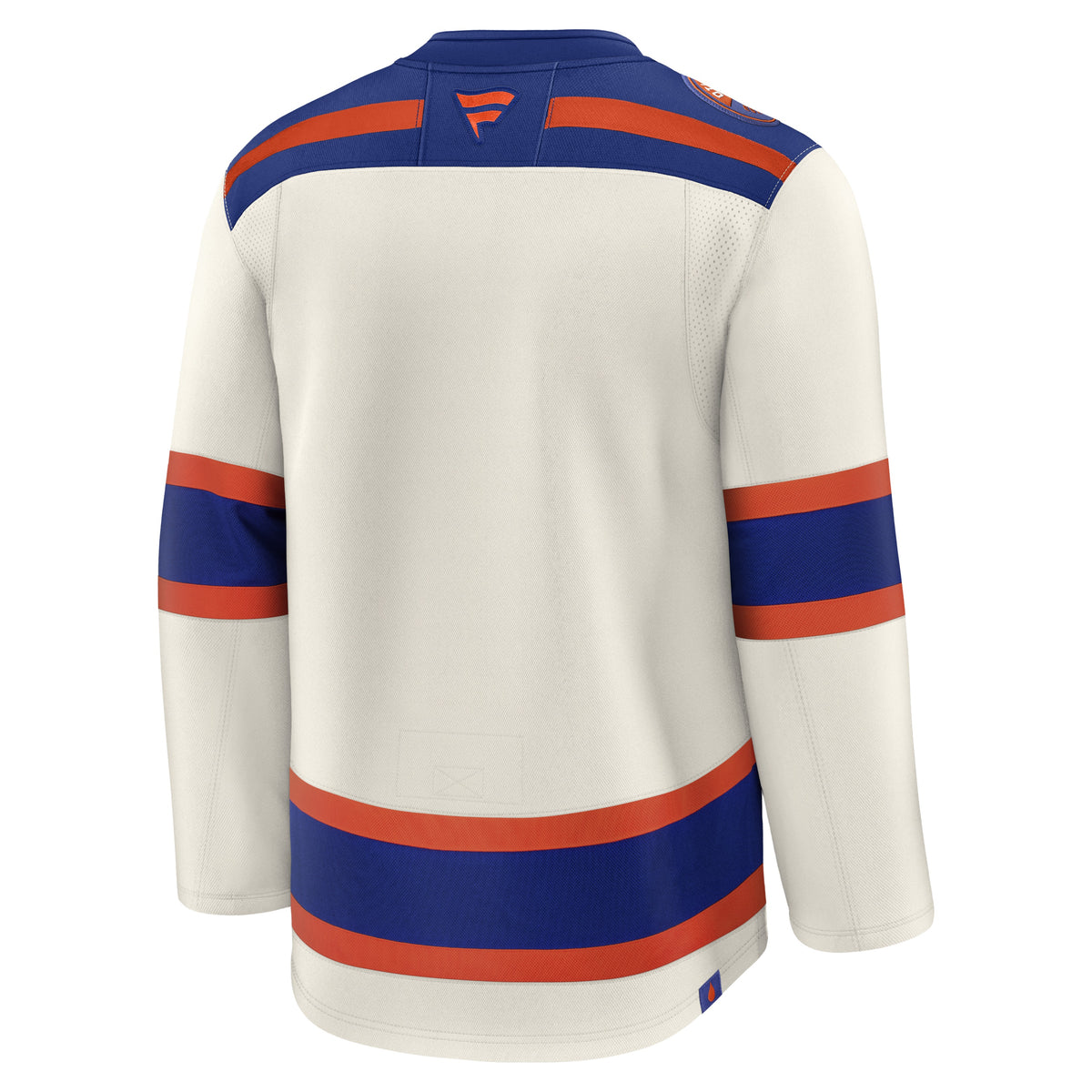 Men's Edmonton Oilers Fanatics Light Beige Alternate Premium Jersey