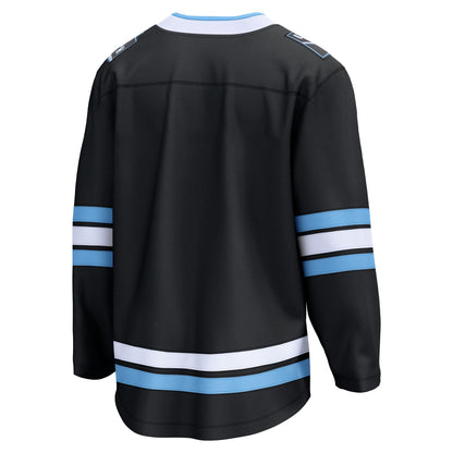 Men's Utah Mammoth Fanatics Black Home Breakaway Jersey