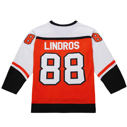 Men's Philadelphia Flyers Eric Lindros Orange 1996-97 Power Play Jersey