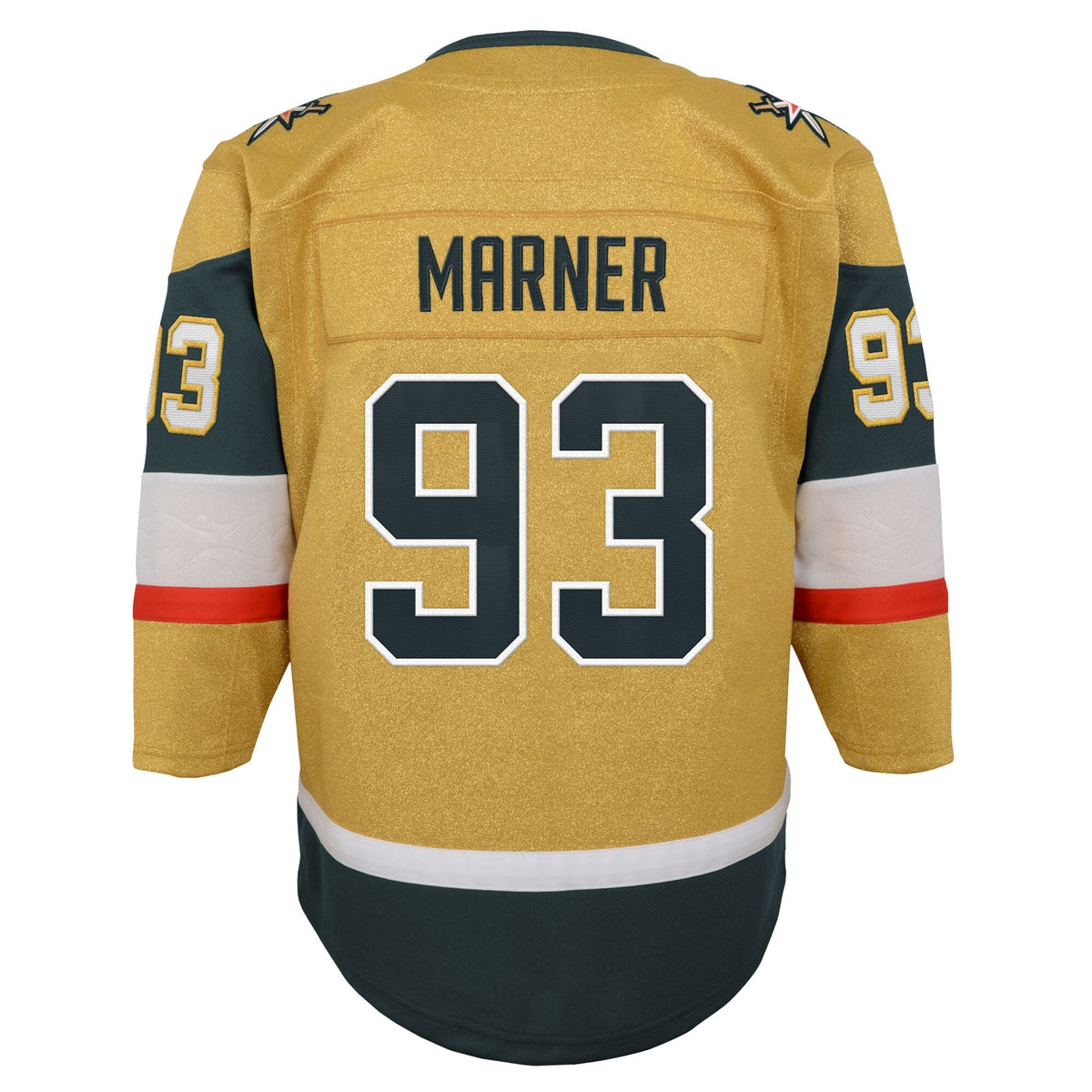 Youth Vegas Golden Knights Mitch Marner Outerstuff Gold Premier Player Jersey