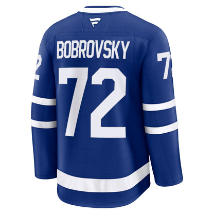Men's Toronto Maple Leafs Sergei Bobrovsky Fanatics Blue Home Premium Jersey