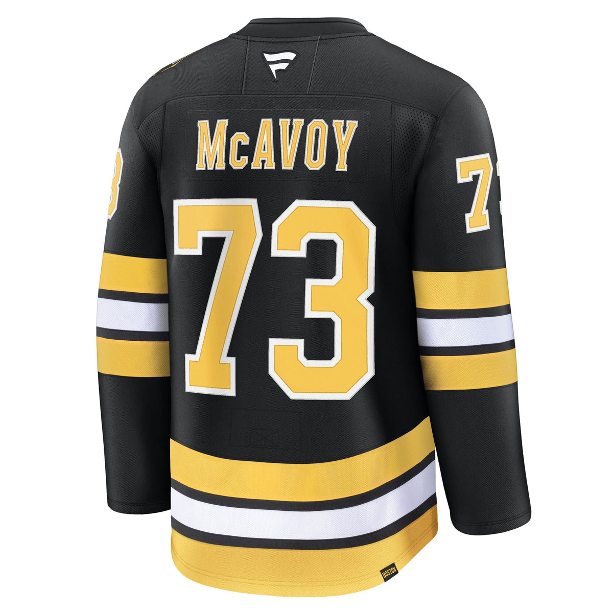 Men's Boston Bruins Charlie McAvoy Fanatics Black Home Premium Player Jersey