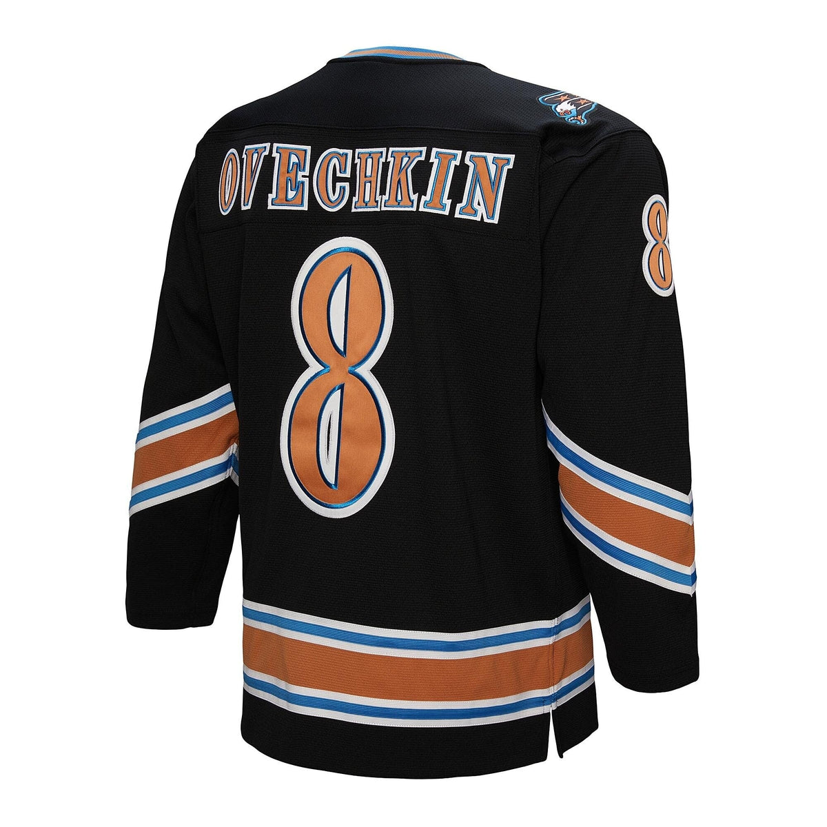 Men's Washington Capitals Alexander Ovechkin Mitchell & Ness Black 2005_06 Power Play Jersey