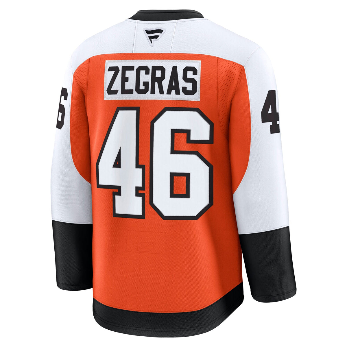 Men's Philadelphia Flyers Trevor Zegras Fanatics Orange Home Premium Jersey