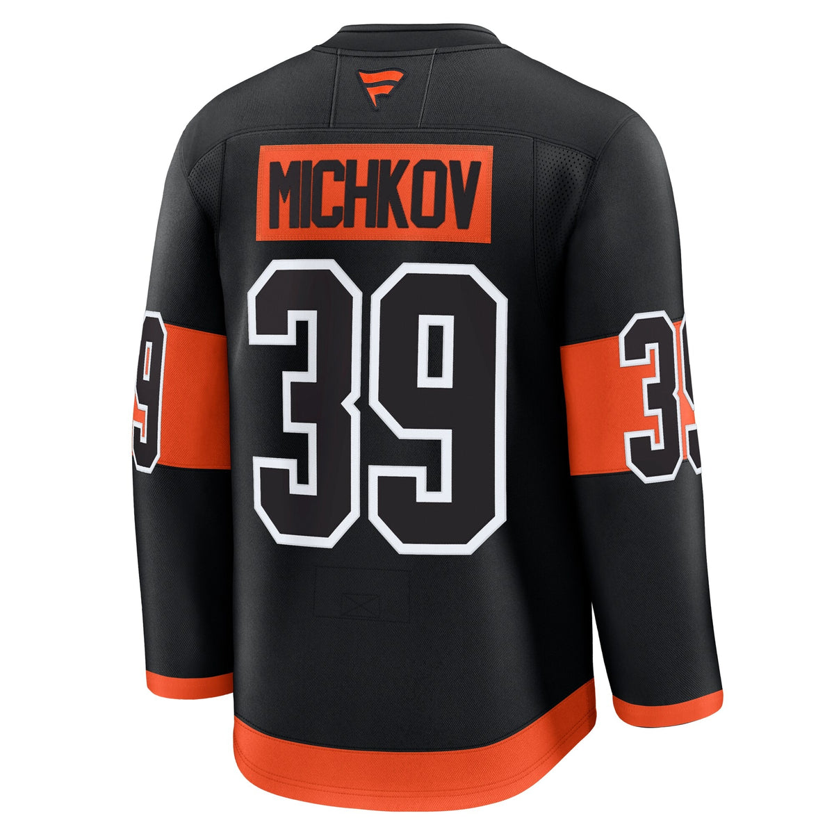 Men's Philadelphia Flyers Matvei Michkov Fanatics Black Alternate Premium Jersey