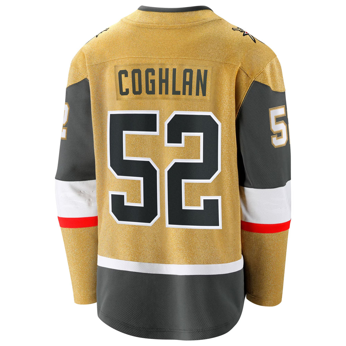 Men's Vegas Golden Knights Dylan Coghlan Fanatics Gold Home Breakaway Jersey