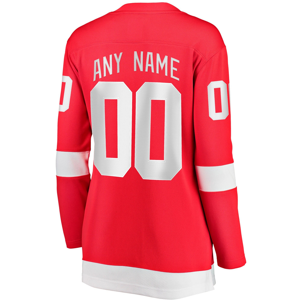 Women's Detroit Red Wings Fanatics Red Home Breakaway Custom Jersey