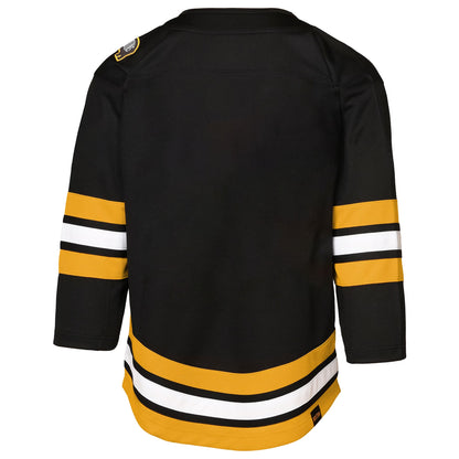 Youth Boston Bruins Black Home Premier Jersey
