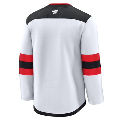 Men's New Jersey Devils Fanatics White Away Premium Jersey