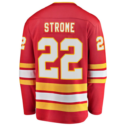 Men's Calgary Flames Ryan Strome Fanatics Red Home Breakaway Jersey
