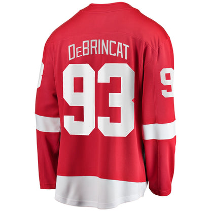 Men's Detroit Red Wings Alex DeBrincat Fanatics Red Breakaway Jersey