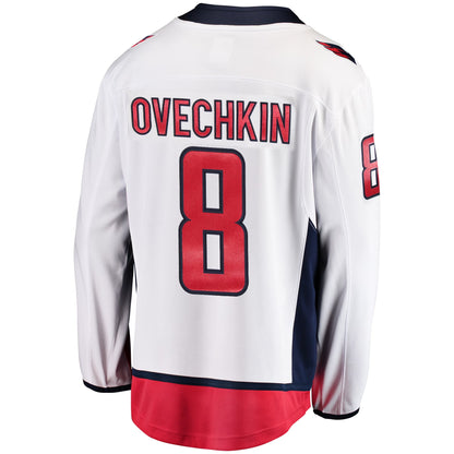 Men's Washington Capitals Alexander Ovechkin Fanatics White Breakaway Jersey