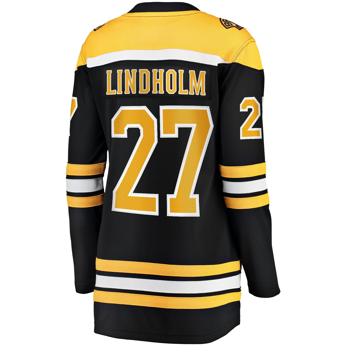 Women's Boston Bruins Hampus Lindholm Fanatics Black Home Breakaway Player Jersey (2)