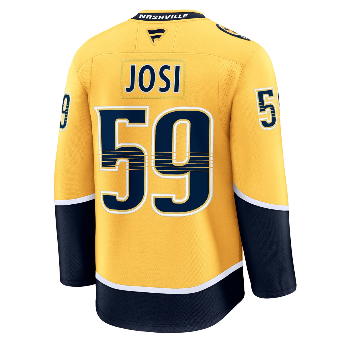 Men's Nashville Predators Roman Josi Fanatics Yellow Home Premium Jersey