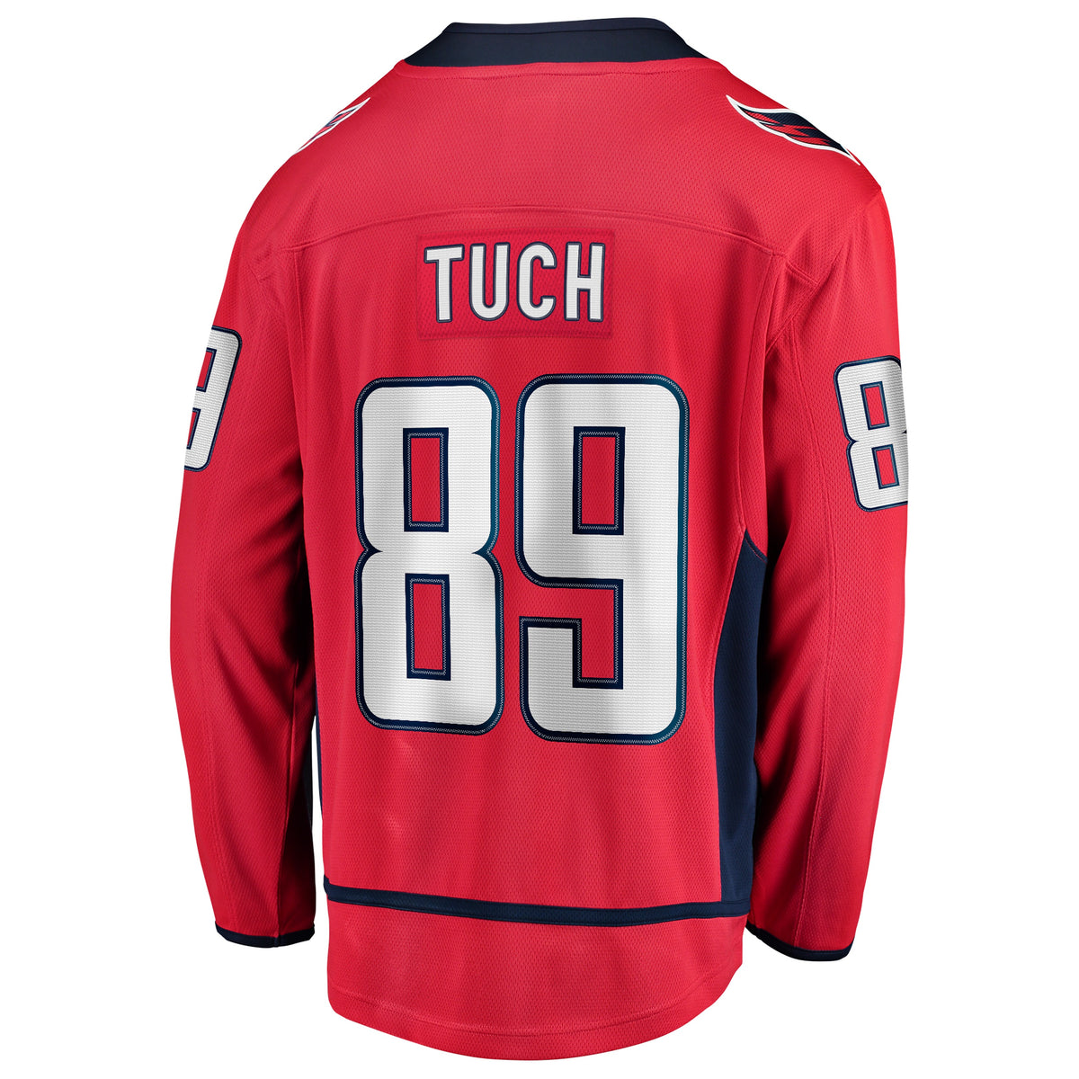Men's Washington Capitals Alex Tuch Fanatics Red Home Breakaway Jersey