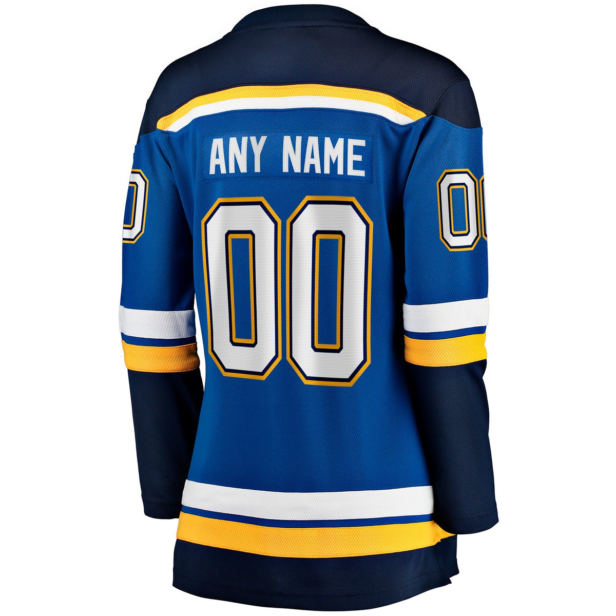 Women's St. Louis Blues Fanatics Blue Home Breakaway Custom Jersey