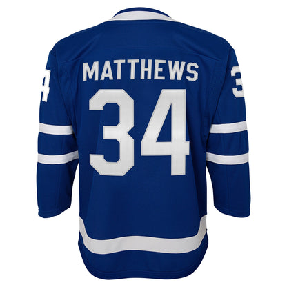 Youth Toronto Maple Leafs Auston Matthews Blue Home Premier Player Jersey