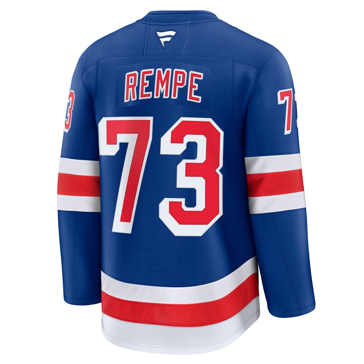 Men's New York Rangers Matt Rempe Fanatics Blue Home Premium Jersey