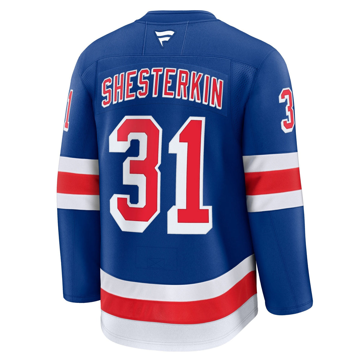 Men's New York Rangers Igor Shesterkin Fanatics Blue Home Premium Jersey