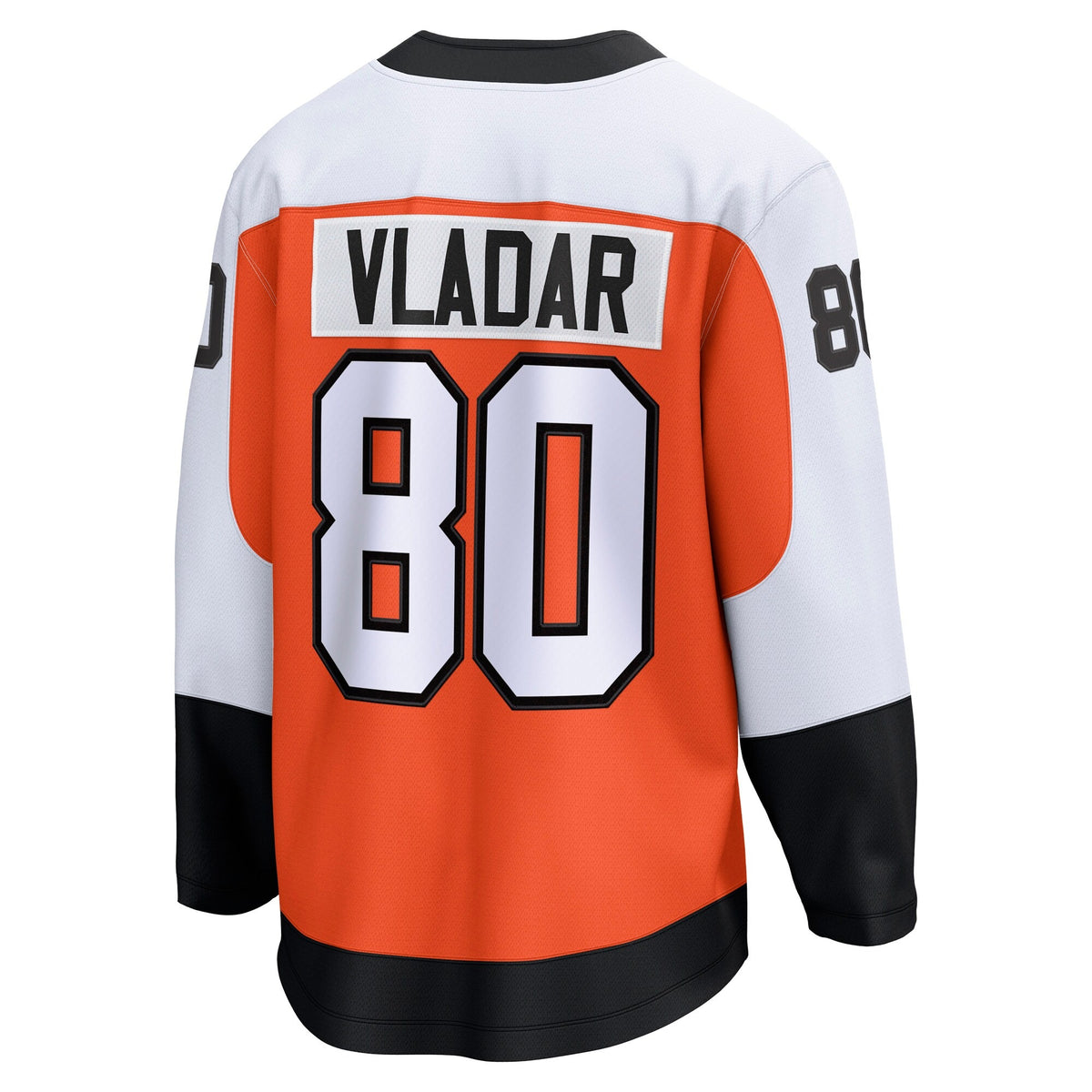 Men's Philadelphia Flyers Dan Vladar Fanatics Orange Home Breakaway Jersey