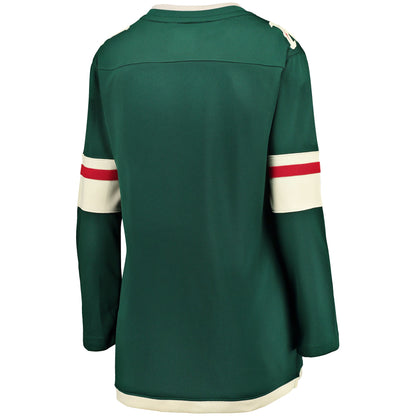 Women's Minnesota Wild Fanatics Green Home Breakaway Jersey