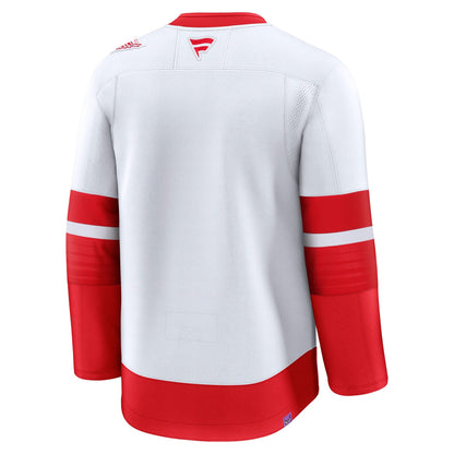 Men's Detroit Red Wings Fanatics White 2025 NHL Stadium Series Premium Jersey