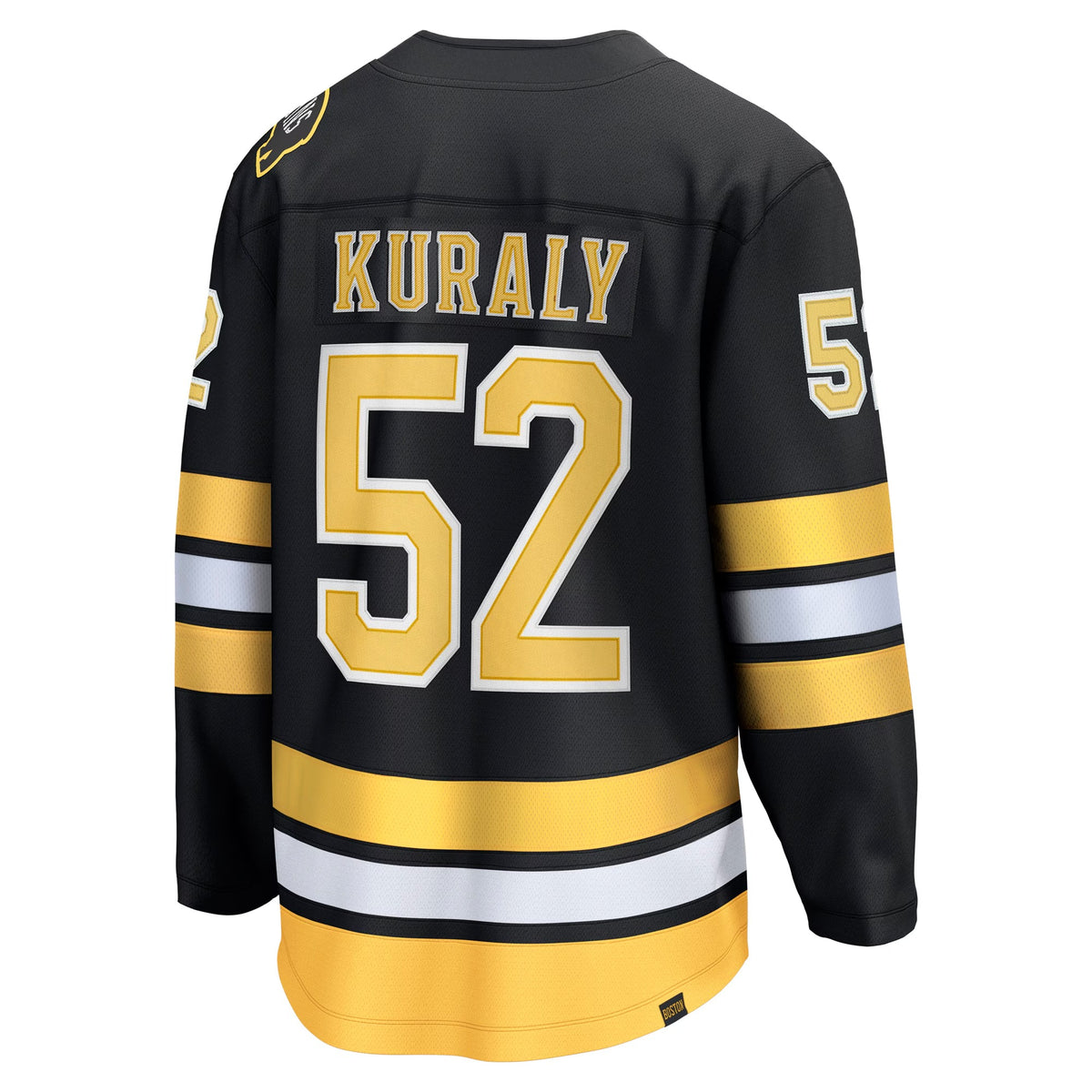 Men's Boston Bruins Sean Kuraly Fanatics Black Home Breakaway Player Jersey