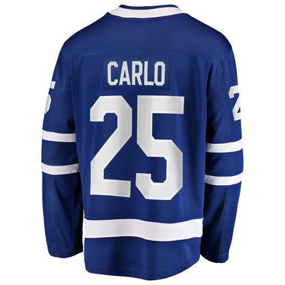 Men's Toronto Maple Leafs Brandon Carlo Fanatics Blue Home Breakaway Jersey