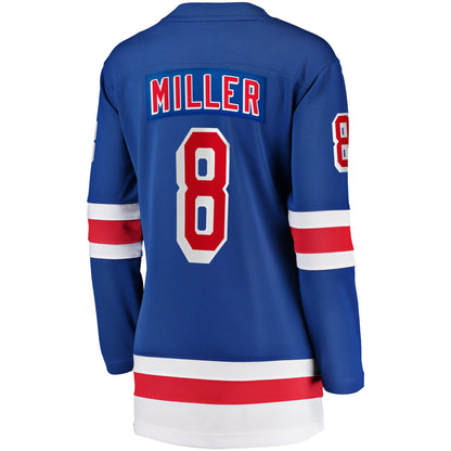 Women's New York Rangers J.T. Miller Fanatics Blue Home Breakaway Player Jersey
