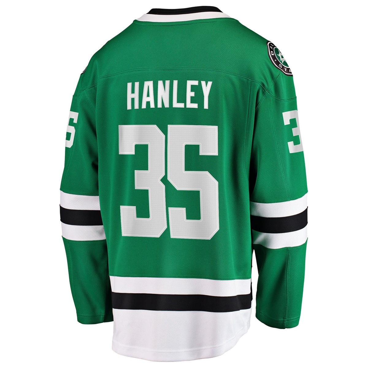 Men's Dallas Stars Joel Hanley Fanatics Kelly Green Breakaway Player Jersey