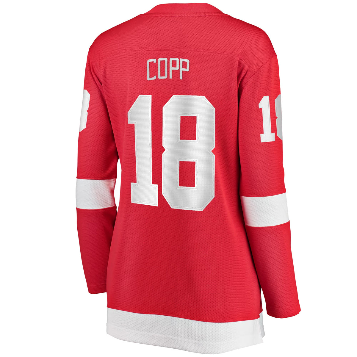 Women's Detroit Red Wings Andrew Copp Fanatics Red Home Breakaway Player Jersey