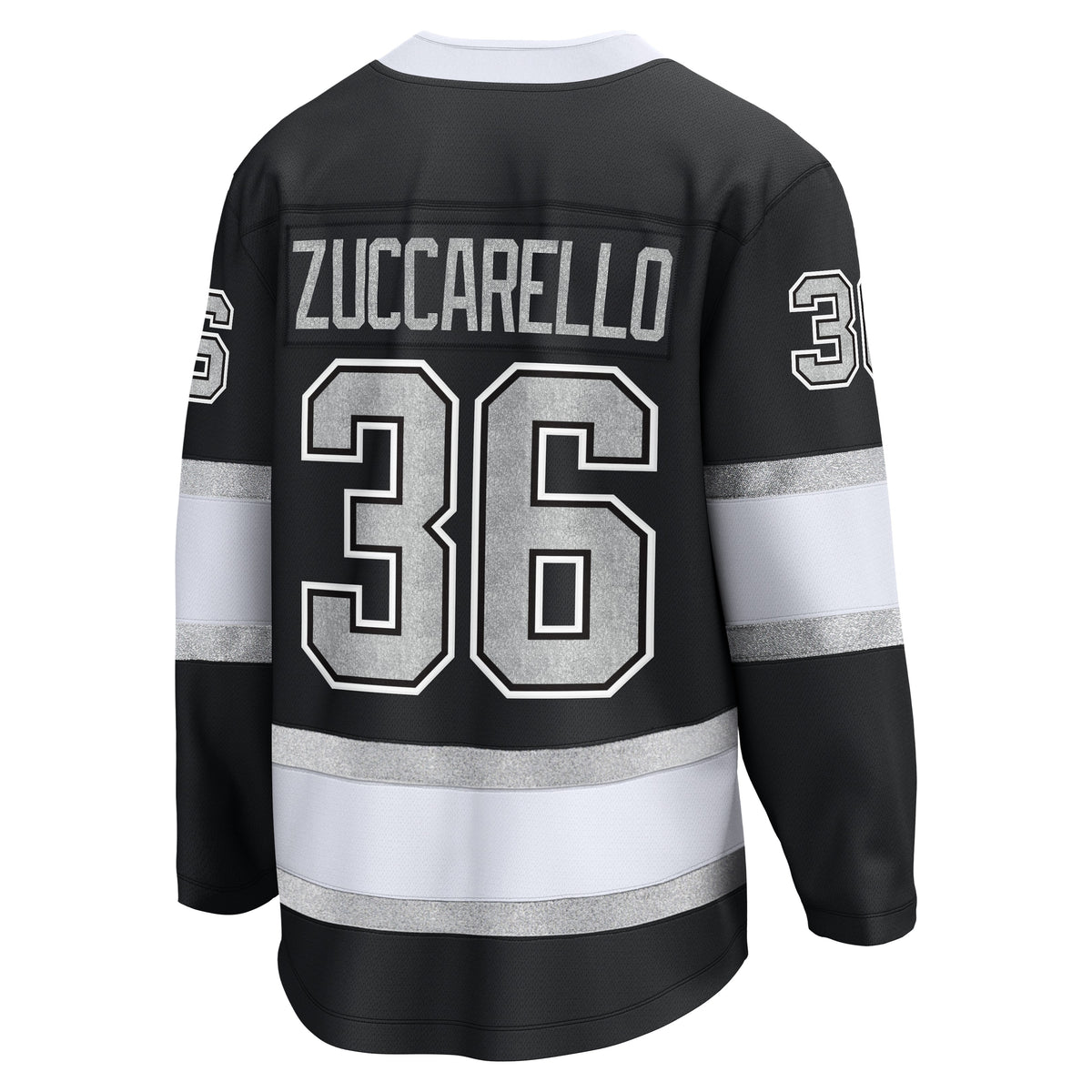 Men's Los Angeles Kings Mats Zuccarello Fanatics Black Home Breakaway Jersey
