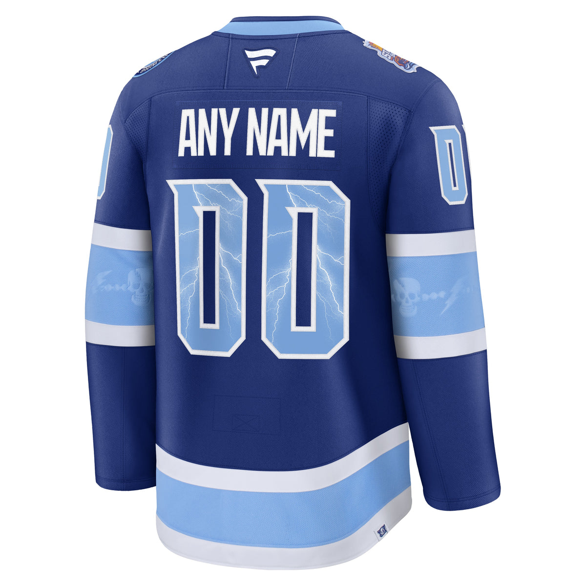 Men's Tampa Bay Lightning Fanatics Blue 2026 NHL Stadium Series Premium Custom Jersey