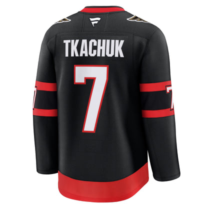 Men's Ottawa Senators Brady Tkachuk Fanatics Black Home Premium Jersey