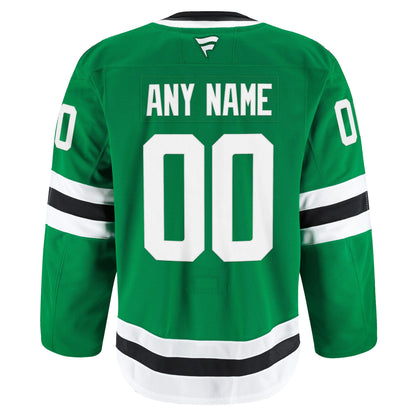 Men's Dallas Stars Fanatics Kelly Green Home Authentic Pro Custom Jersey