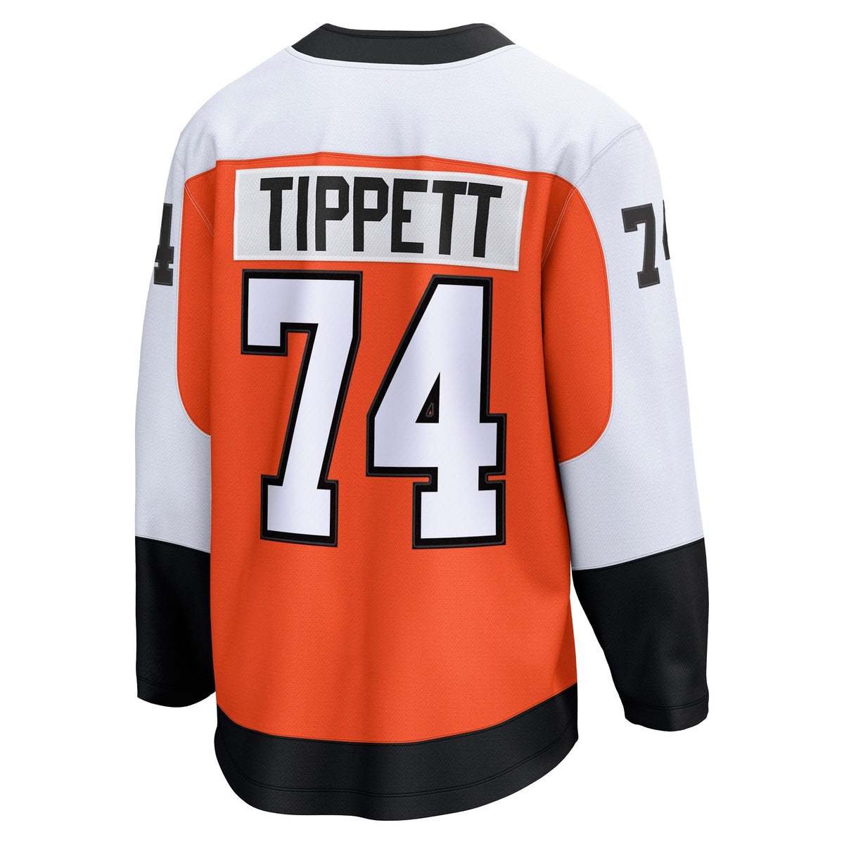 Men's Philadelphia Flyers Owen Tippett Fanatics Orange Home Breakaway Jersey