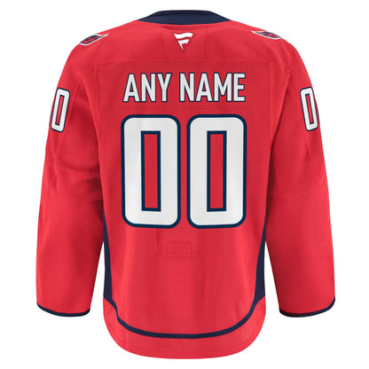 Men's Washington Capitals Fanatics Red Home Authentic Pro Custom Jersey