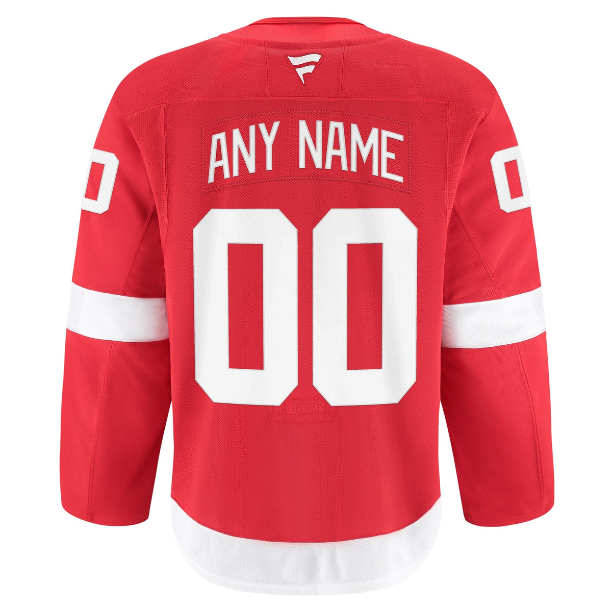 Men's Detroit Red Wings Fanatics Red Home Authentic Pro Custom Jersey