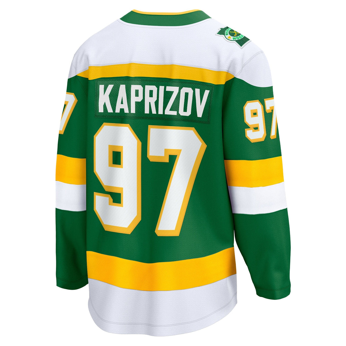 Men's Minnesota Wild Kirill Kaprizov Fanatics Green 2023_24 Alternate Breakaway Jersey