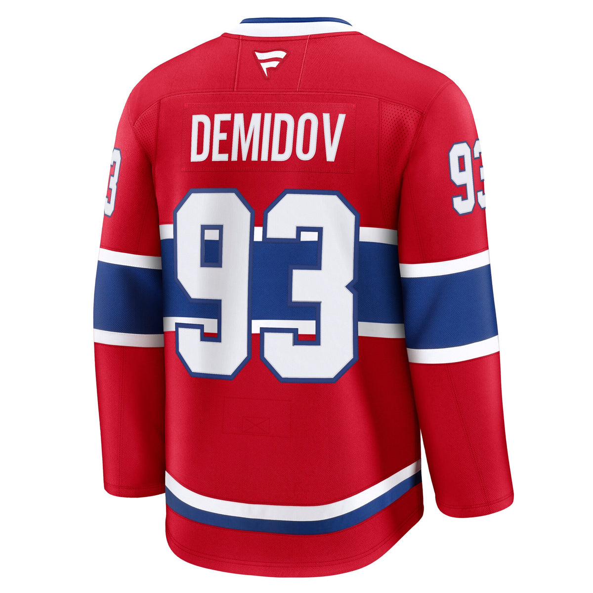 Men's Montreal Canadiens Ivan Demidov Fanatics Red Home Premium Jersey