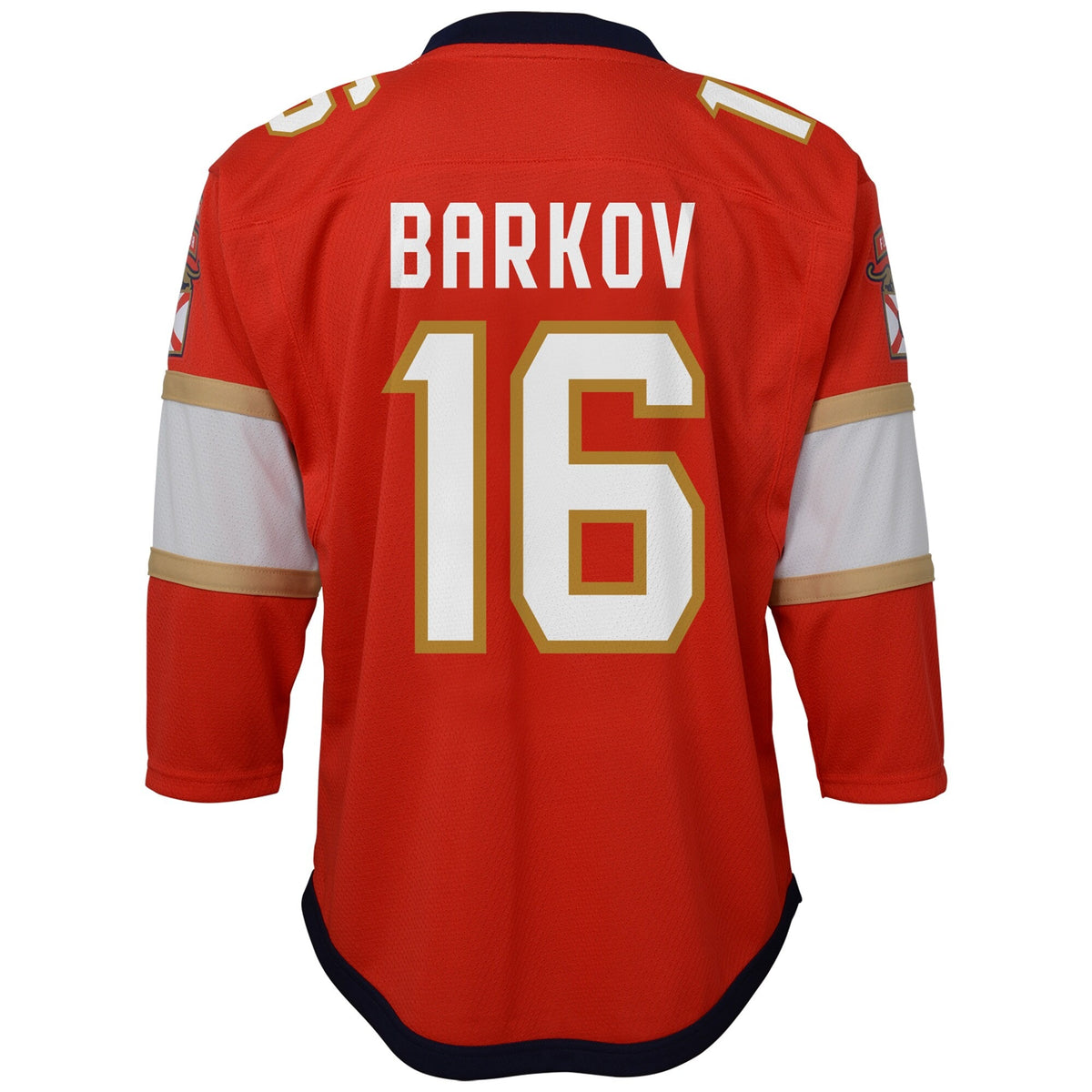 Youth Florida Panthers Aleksander Barkov Red Home Captain Replica Player Jersey