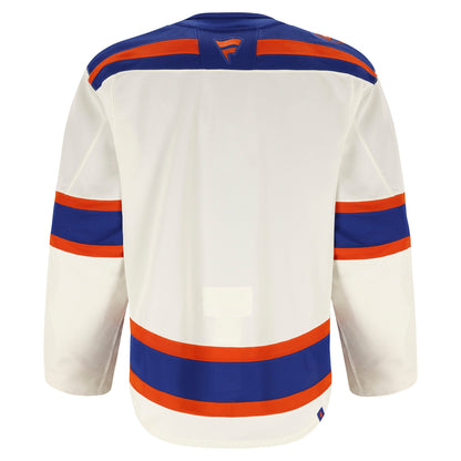 Men's Edmonton Oilers Fanatics Light Beige Alternate Authentic Pro Jersey