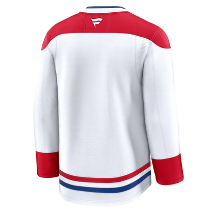 Men's Montreal Canadiens Fanatics White Away Premium Jersey