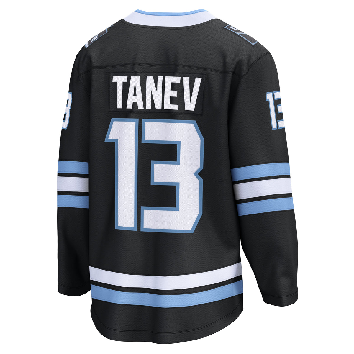 Men's Utah Mammoth Brandon Tanev Fanatics Black Home Breakaway Player Jersey