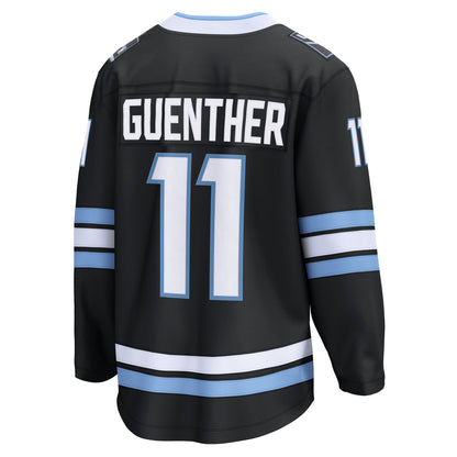 Men's Utah Mammoth Dylan Guenther Fanatics Black Home Breakaway Player Jersey