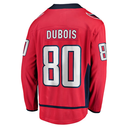 Men's Washington Capitals Pierre-Luc Dubois Fanatics Red Home Premier Breakaway Player Jersey