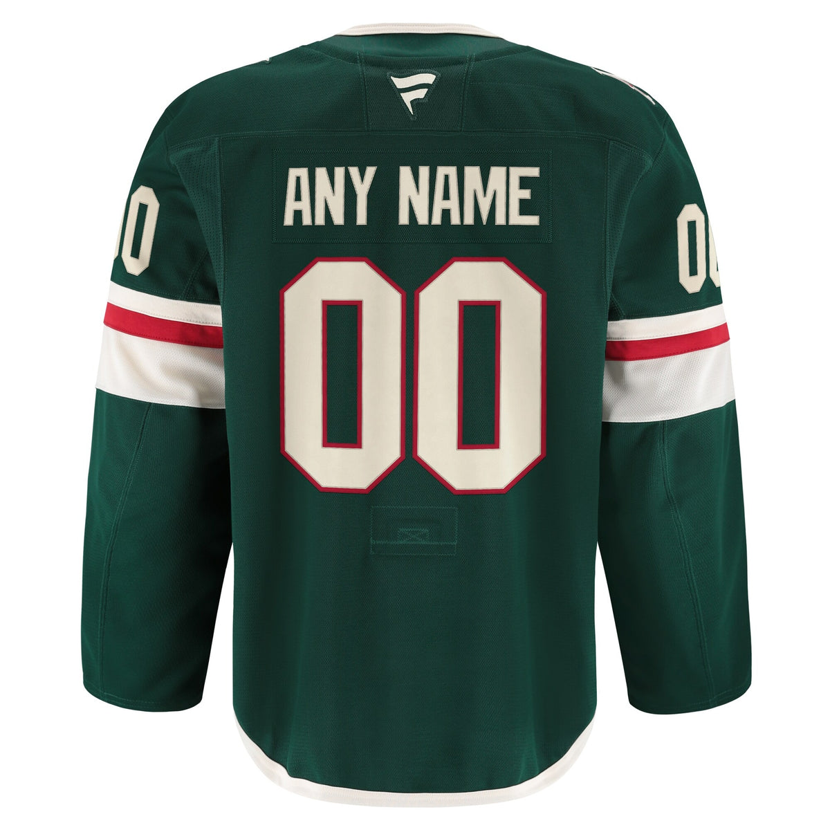 Men's Minnesota Wild Fanatics Green Home Authentic Pro Custom Jersey