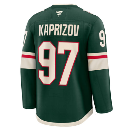 Men's Minnesota Wild Kirill Kaprizov Fanatics Green Home Premium Jersey
