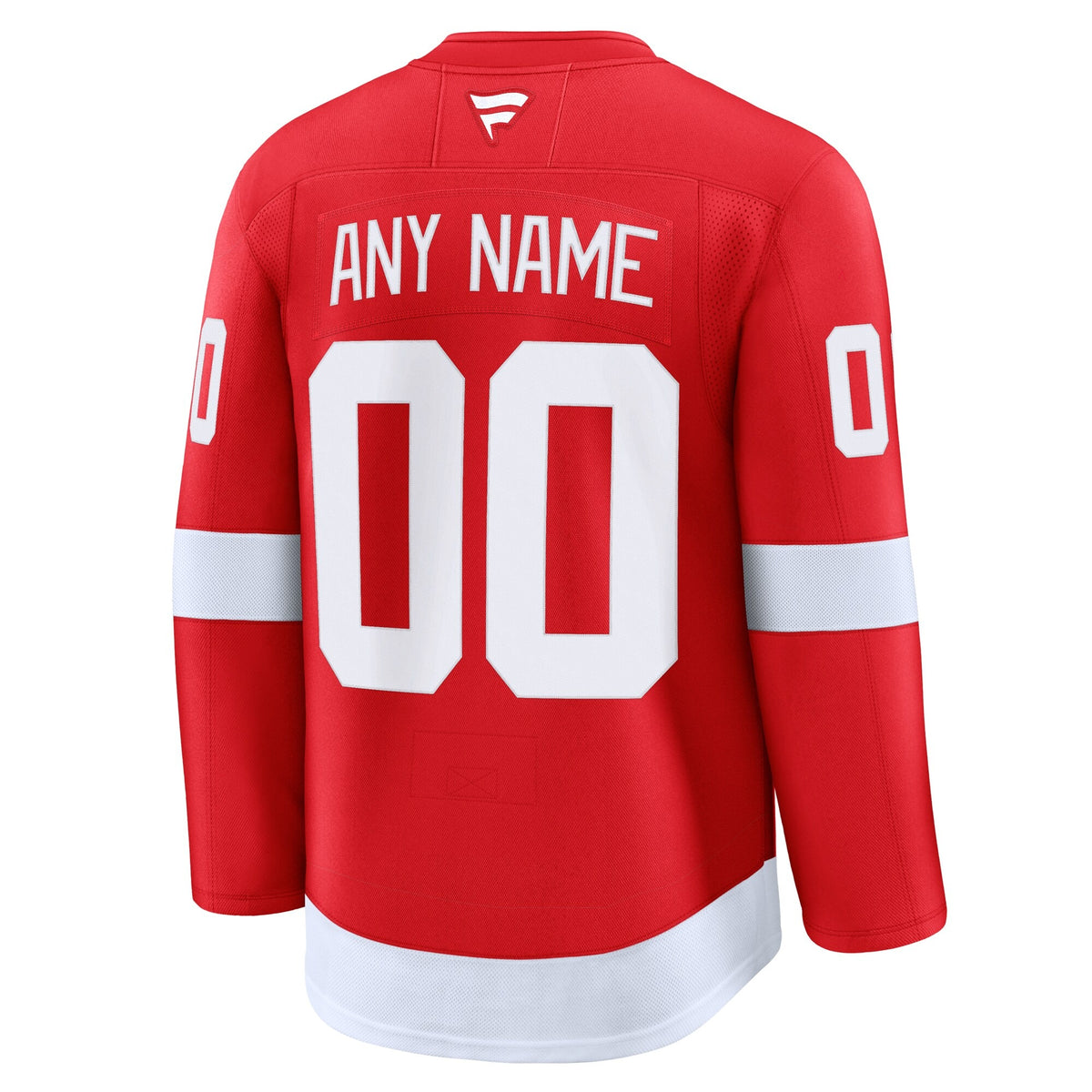 Men's Detroit Red Wings Fanatics Red Home Premium Custom Jersey