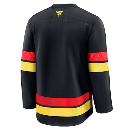 Men's Vancouver Canucks Fanatics Black Alternate Premium Jersey